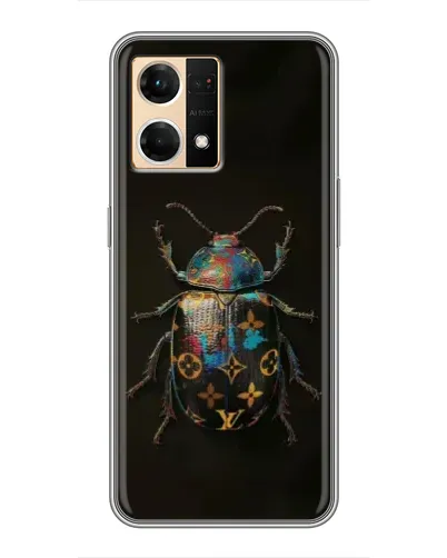 Чехол для OPPO Reno7 Pro 5G с картинкой «LV — мраморный принт» Чехол для OPPO Reno7 Pro 5G с картинкой «LV — мраморный принт»