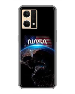 Чехол для OPPO Reno7 Pro 5G с картинкой «Земля из космоса NASA» Чехол для OPPO Reno7 Pro 5G с картинкой «Земля из космоса NASA»