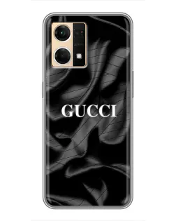 Чехол для OPPO Reno7 Pro 5G с картинкой «Gucci — шелковые волны»