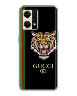 Чехол для OPPO Reno7 Pro 5G с картинкой «Тигр Gucci»