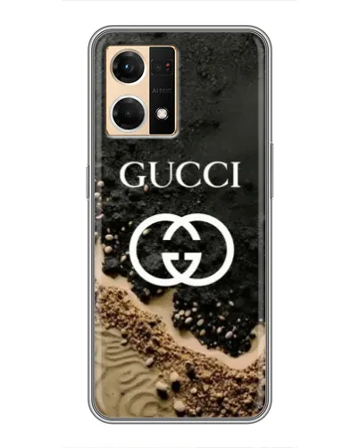 Чехол для OPPO Reno7 Pro 5G с картинкой «Gucci — песчаные дюны»