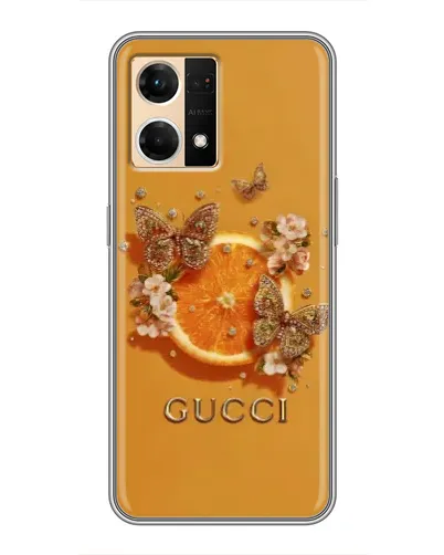 Чехол для OPPO Reno7 Pro 5G с картинкой «Gucci — золотые бабочки» Чехол для OPPO Reno7 Pro 5G с картинкой «Gucci — золотые бабочки»