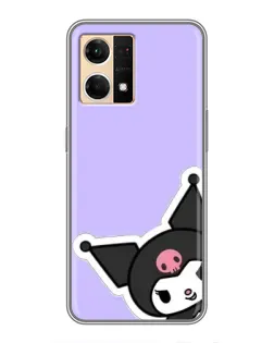 Чехол для OPPO Reno7 Pro 5G с картинкой «Забавная Kuromi» Чехол для OPPO Reno7 Pro 5G с картинкой «Забавная Kuromi»