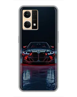 Чохол для OPPO Reno7 Pro 5G з картинкою «BMW на мокрій дорозі» Чохол для OPPO Reno7 Pro 5G з картинкою «BMW на мокрій дорозі»