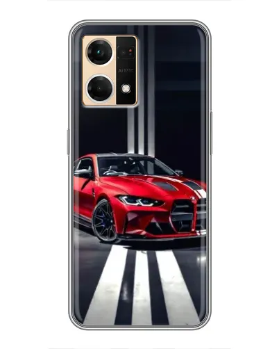 Чохол для OPPO Reno7 Pro 5G з картинкою «Червона BMW на дорозі» Чохол для OPPO Reno7 Pro 5G з картинкою «Червона BMW на дорозі»
