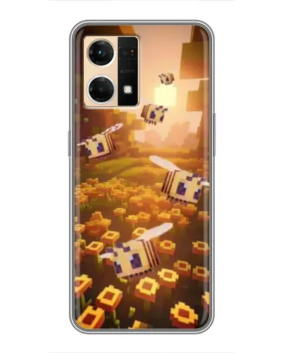 Чехол для OPPO Reno7 Pro 5G с картинкой «Поле подсолнухов»