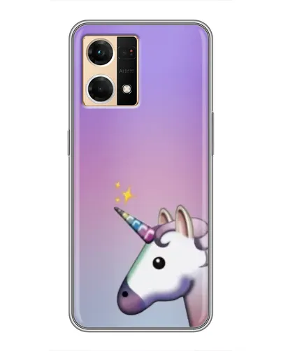 Чохол для OPPO Reno7 Pro 5G з картинкою «Єдиноріг градієнт» Чохол для OPPO Reno7 Pro 5G з картинкою «Єдиноріг градієнт»