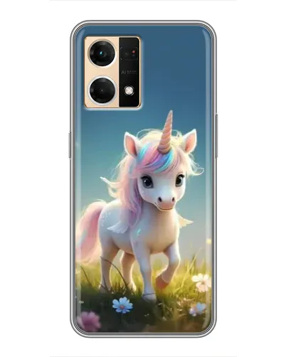 Чохол для OPPO Reno7 Pro 5G з картинкою «Єдиноріг на галявині» Чохол для OPPO Reno7 Pro 5G з картинкою «Єдиноріг на галявині»