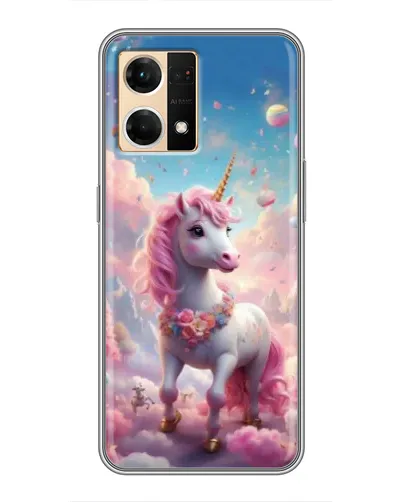 Чохол для OPPO Reno7 Pro 5G з картинкою «Єдиноріг серед хмар» Чохол для OPPO Reno7 Pro 5G з картинкою «Єдиноріг серед хмар»