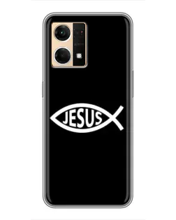 Чехол для OPPO Reno7 Pro 5G с картинкой «Классический Jesus»