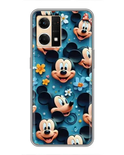 Чехол для OPPO Reno7 Pro 5G с картинкой «Паттерн Микки и Минни» Чехол для OPPO Reno7 Pro 5G с картинкой «Паттерн Микки и Минни»