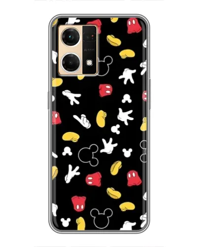 Чехол для OPPO Reno7 Pro 5G с картинкой «Графический принт лапок» Чехол для OPPO Reno7 Pro 5G с картинкой «Графический принт лапок»