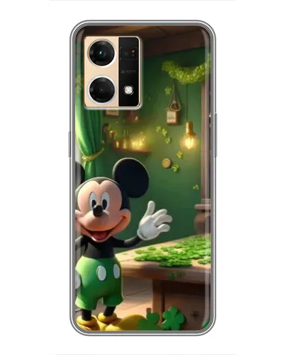 Чехол для OPPO Reno7 Pro 5G с картинкой «Микки в мастерской» Чехол для OPPO Reno7 Pro 5G с картинкой «Микки в мастерской»