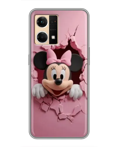 Чехол для OPPO Reno7 Pro 5G с картинкой «Минни сквозь стену» Чехол для OPPO Reno7 Pro 5G с картинкой «Минни сквозь стену»