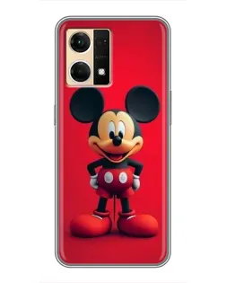 Чехол для OPPO Reno7 Pro 5G с картинкой «Mickey в полный рост»