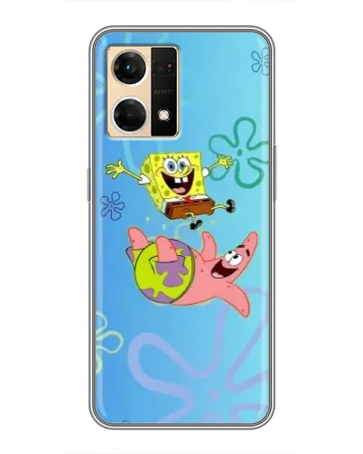 Чехол для OPPO Reno7 Pro 5G с картинкой «Спанч Боб и Патрик» Чехол для OPPO Reno7 Pro 5G с картинкой «Спанч Боб и Патрик»