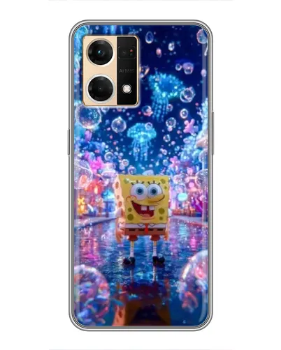 Чехол для OPPO Reno7 Pro 5G с картинкой «Неоновый океан» Чехол для OPPO Reno7 Pro 5G с картинкой «Неоновый океан»