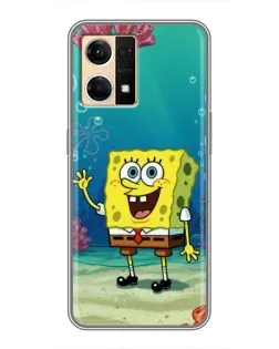 Чехол для OPPO Reno7 Pro 5G с картинкой «Подводный привет»