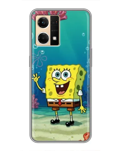 Чехол для OPPO Reno7 Pro 5G с картинкой «Подводный привет» Чехол для OPPO Reno7 Pro 5G с картинкой «Подводный привет»