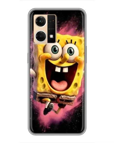 Чехол для OPPO Reno7 Pro 5G с картинкой «Взрывной Спанч Боб» Чехол для OPPO Reno7 Pro 5G с картинкой «Взрывной Спанч Боб»