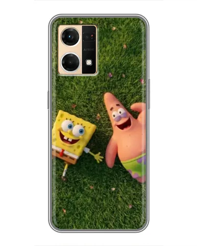 Чехол для OPPO Reno7 Pro 5G с картинкой «Друзья на лужайке» Чехол для OPPO Reno7 Pro 5G с картинкой «Друзья на лужайке»