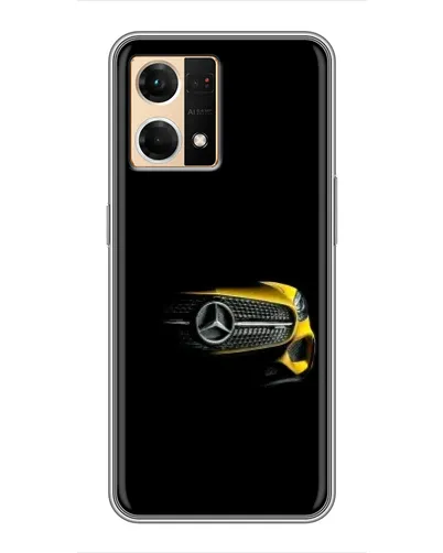 Чехол для OPPO Reno7 Pro 5G с картинкой «Mercedes — ретро стиль»