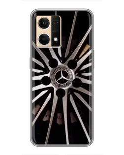 Чехол для OPPO Reno7 Pro 5G с картинкой «Диск Mercedes»
