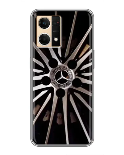 Чехол для OPPO Reno7 Pro 5G с картинкой «Диск Mercedes»