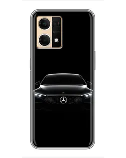 Чехол для OPPO Reno7 Pro 5G с картинкой «Mercedes Vision — концепт»