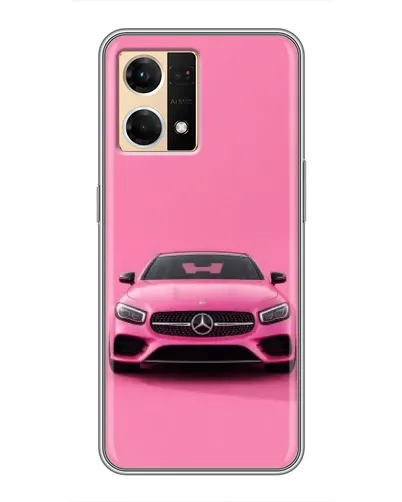 Чехол для OPPO Reno7 Pro 5G с картинкой «Розовый Mercedes AMG» Чехол для OPPO Reno7 Pro 5G с картинкой «Розовый Mercedes AMG»