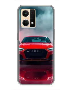 Чохол для OPPO Reno7 Pro 5G з картинкою «Audi RS — червоний стиль» Чохол для OPPO Reno7 Pro 5G з картинкою «Audi RS — червоний стиль»