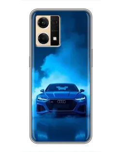 Чохол для OPPO Reno7 Pro 5G з картинкою «Audi — блакитна енергія» Чохол для OPPO Reno7 Pro 5G з картинкою «Audi — блакитна енергія»