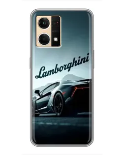 Чехол для OPPO Reno7 Pro 5G с картинкой «Классическая надпись Lamborghini» Чехол для OPPO Reno7 Pro 5G с картинкой «Классическая надпись Lamborghini»