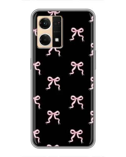Чехол для OPPO Reno7 Pro 5G с картинкой «Бант-цветок»