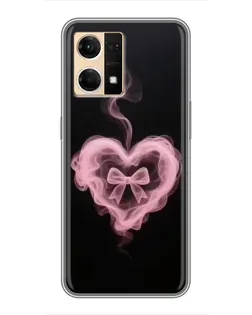 Чехол для OPPO Reno7 Pro 5G с картинкой «Дымчатое сердце»