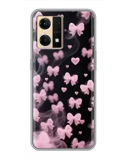 Чехол для OPPO Reno7 Pro 5G с картинкой «Неоновое кружево»