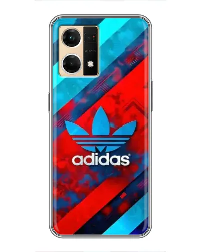 Чехол для OPPO Reno7 4G с картинкой «Абстракция Adidas»