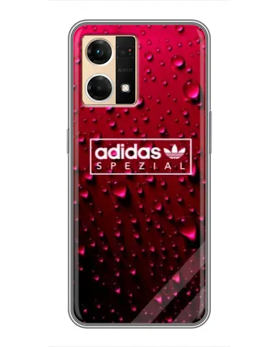 Чехол для OPPO Reno7 4G с картинкой «Adidas Gold Marble»
