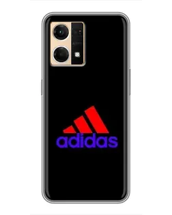 Чехол для OPPO Reno7 4G с картинкой «Классический Adidas»