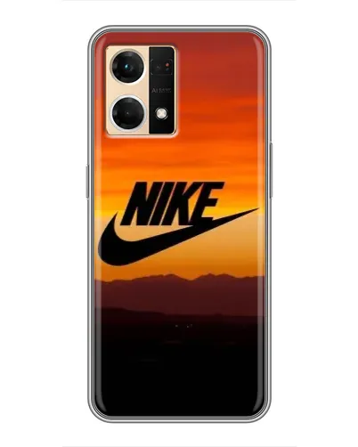 Чехол для OPPO Reno7 4G с картинкой «Nike — вечерний горизонт» Чехол для OPPO Reno7 4G с картинкой «Nike — вечерний горизонт»