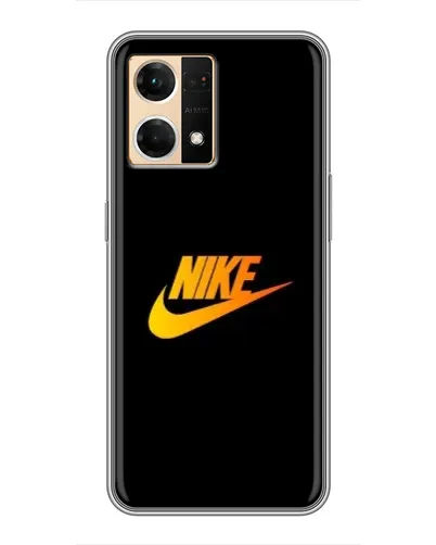Чехол для OPPO Reno7 4G с картинкой «Золотой логотип Nike» Чехол для OPPO Reno7 4G с картинкой «Золотой логотип Nike»