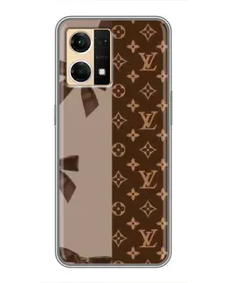 Чехол для OPPO Reno7 4G с картинкой «Louis Vuitton — банты» Чехол для OPPO Reno7 4G с картинкой «Louis Vuitton — банты»