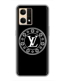 Чехол для OPPO Reno7 4G с картинкой «LV — печать стиля» Чехол для OPPO Reno7 4G с картинкой «LV — печать стиля»