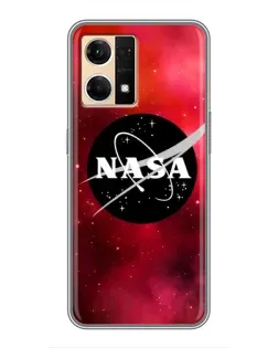 Чохол для OPPO Reno7 4G з картинкою «NASA — червона туманність»