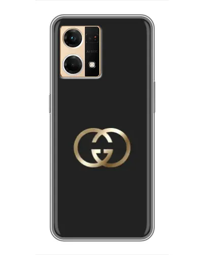 Чехол для OPPO Reno7 4G с картинкой «Минимализм Gucci» Чехол для OPPO Reno7 4G с картинкой «Минимализм Gucci»