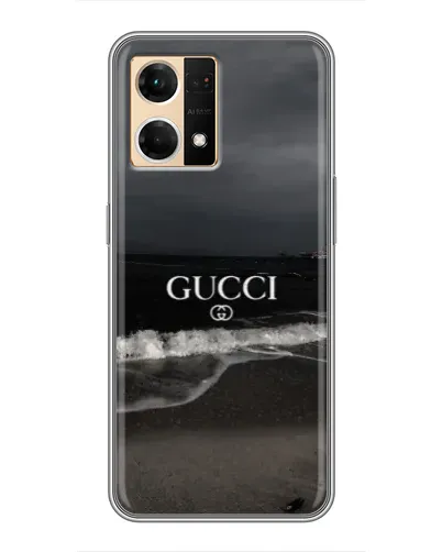Чехол для OPPO Reno7 4G с картинкой «Gucci — морской прибой» Чехол для OPPO Reno7 4G с картинкой «Gucci — морской прибой»