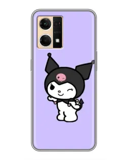 Чехол для OPPO Reno7 4G с картинкой «Классическая Kuromi»