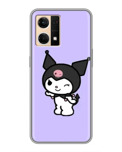 Чехол для OPPO Reno7 4G с картинкой «Классическая Kuromi»