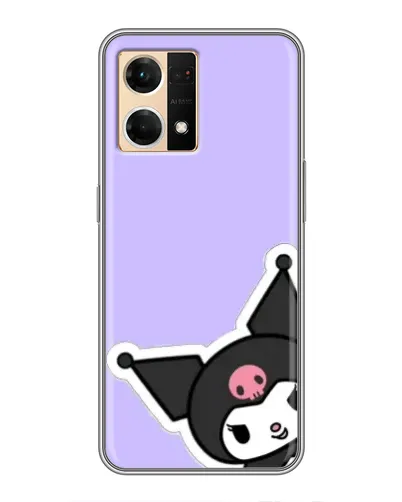 Чехол для OPPO Reno7 4G с картинкой «Забавная Kuromi»