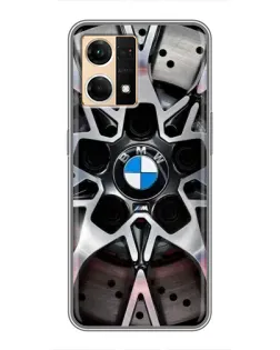 Чохол для OPPO Reno7 4G з картинкою «BMW — деталь диска» Чохол для OPPO Reno7 4G з картинкою «BMW — деталь диска»